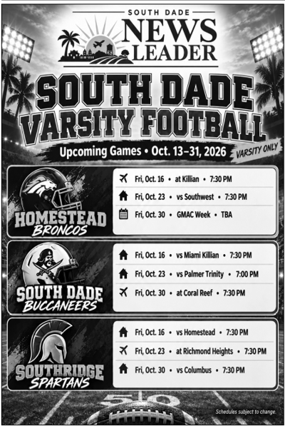 South Dade Falls to Palmetto, Prepares for American