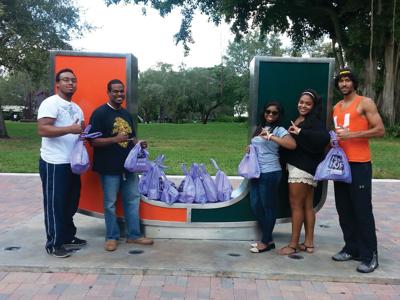 Alpha Brothers Helping The Homeless