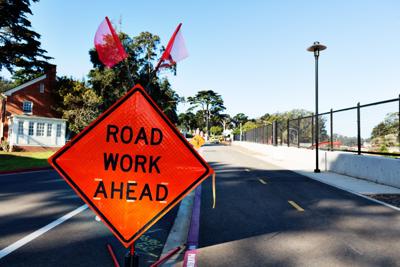Road Work Sign
