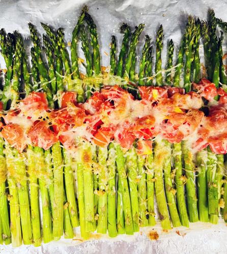 Asparagus - cooked and ready to be enjoyed