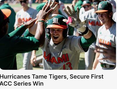 Hurricanes Baseball 04/03