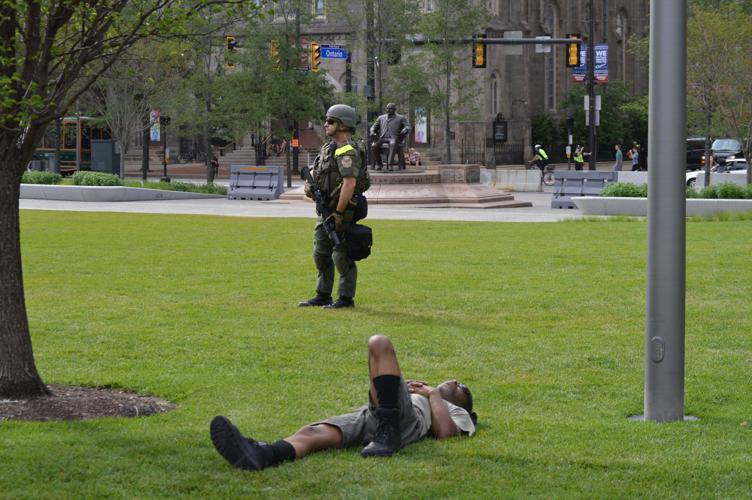 RNC Convention in Cleveland - Security Park