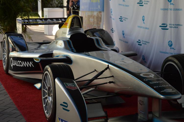 Miami ePrix car