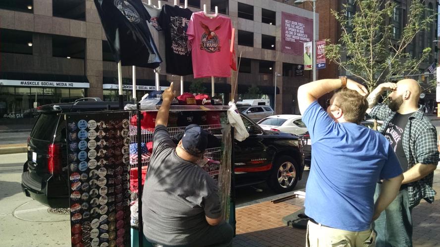 RNC Convention in Cleveland - Selling Trump
