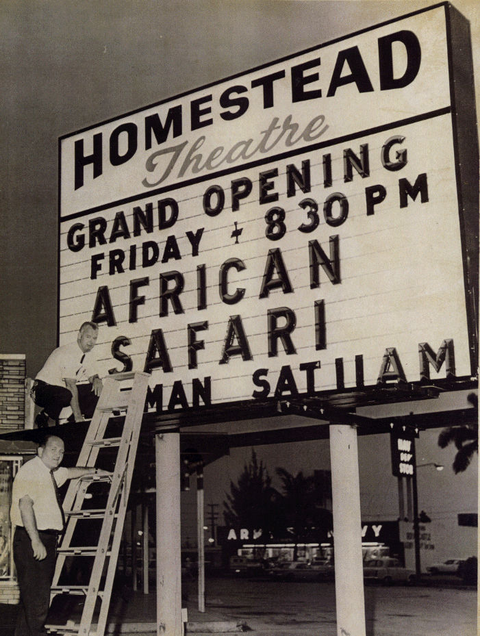 Homestead's Early Movie Theaters News