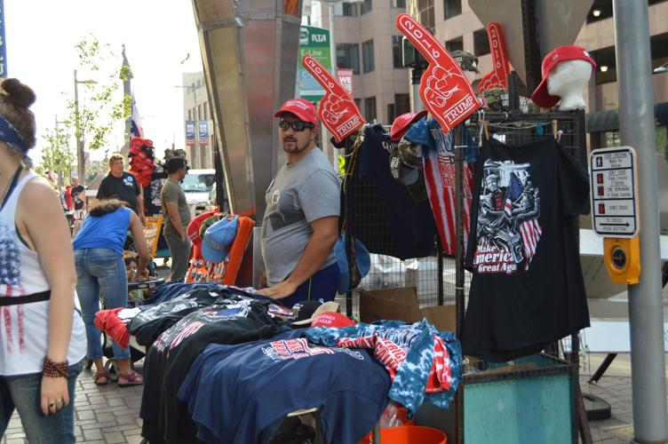 RNC Convention in Cleveland - Selling Trump