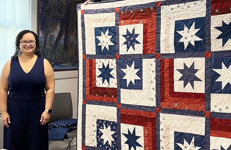 A quilt is to comfort and heal”: Honoring veterans in a unique way