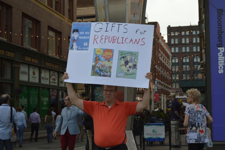 RNC Convention in Cleveland - Demonstration