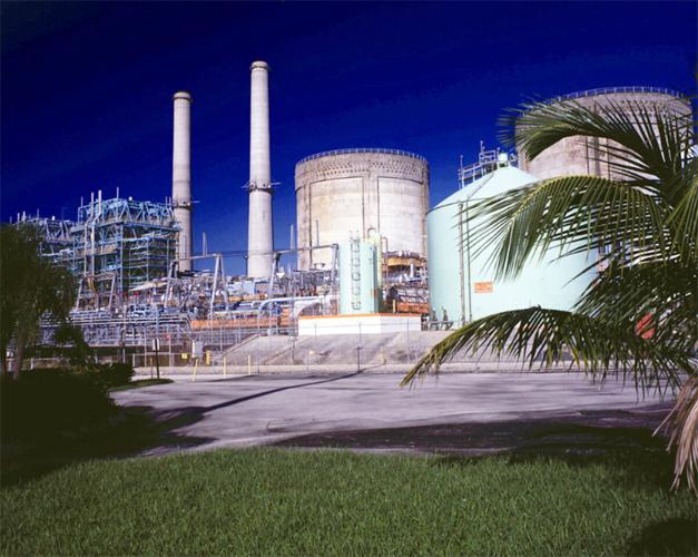 Florida Power and Light’s Turkey Point nuclear reactors are shown in this photo from the Nuclear Regulatory Commission
