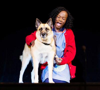 Janaya Fedler, the star of Seminole Theatre Players' Annie, The Broadway Musical.