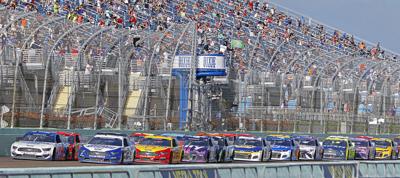 Fans were on their feet at the 2021 Dixie Vodka 400.
