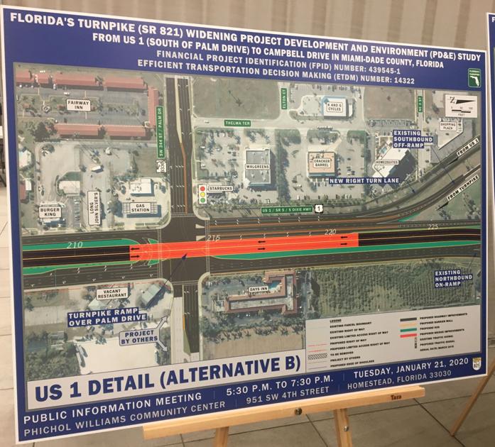 Fdot Reveals Two Turnpike Options Bypassing Florida City News Southdadenewsleader Com