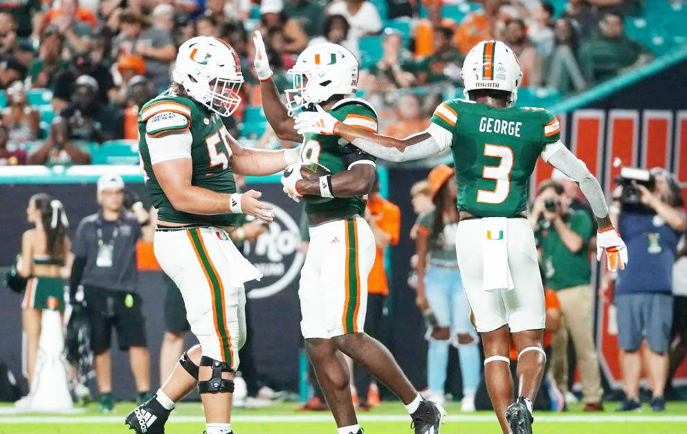 Photo Gallery, Bethune Cookman Wildcats at Miami Hurricanes, Thursday,  Sept. 14, 2023