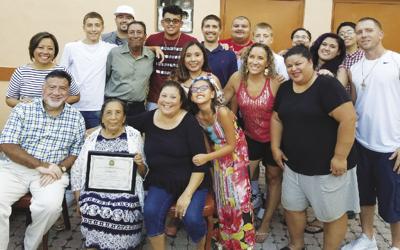 El Toro Taco Family Matriarch Estefana Hernandez  celebrated 41 years in business with her happy family.