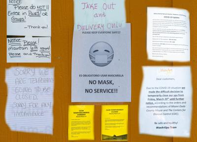Businesses throughout South Dade have been closed for weeks.