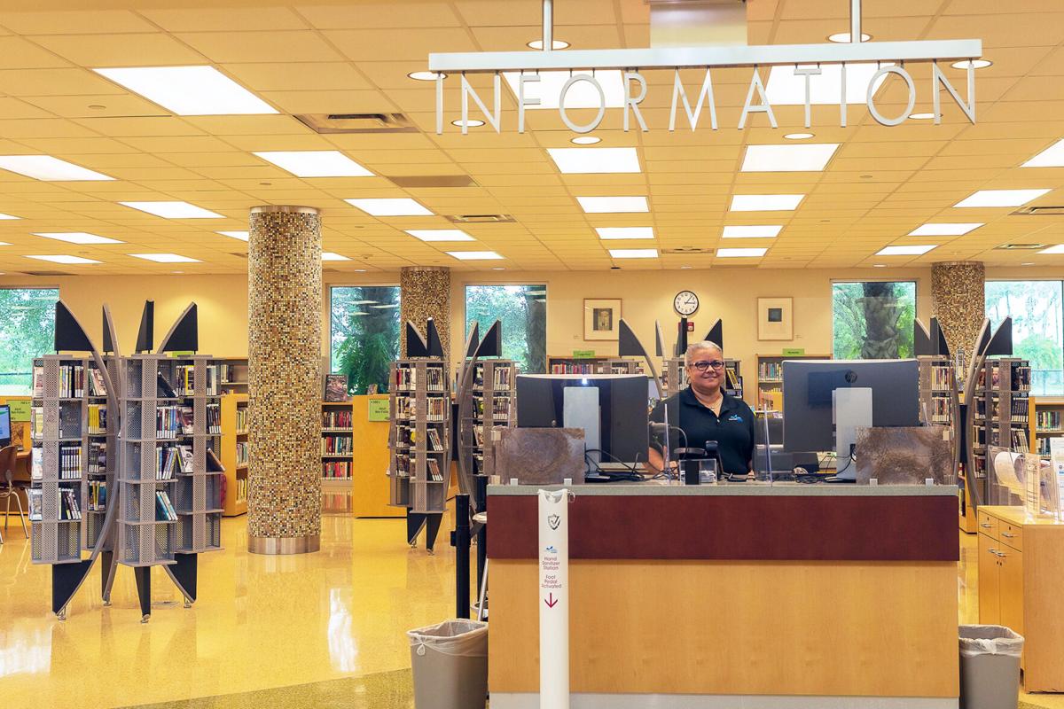 Enid Villafane has been with the Naranja Branch since it opened and with the County library system for twenty-three years.