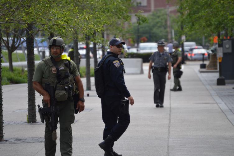 RNC Convention in Cleveland -Cops