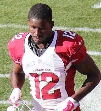 John Brown when he was with the Arizona Cardinals.