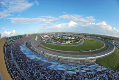 NASCAR through a fish eye lens