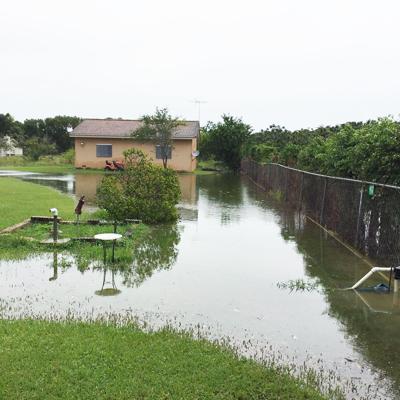 Tropical Storm Gordon brought an all too familiar problem back to Doris’ neighborhood, a moat for the queen of her castle.