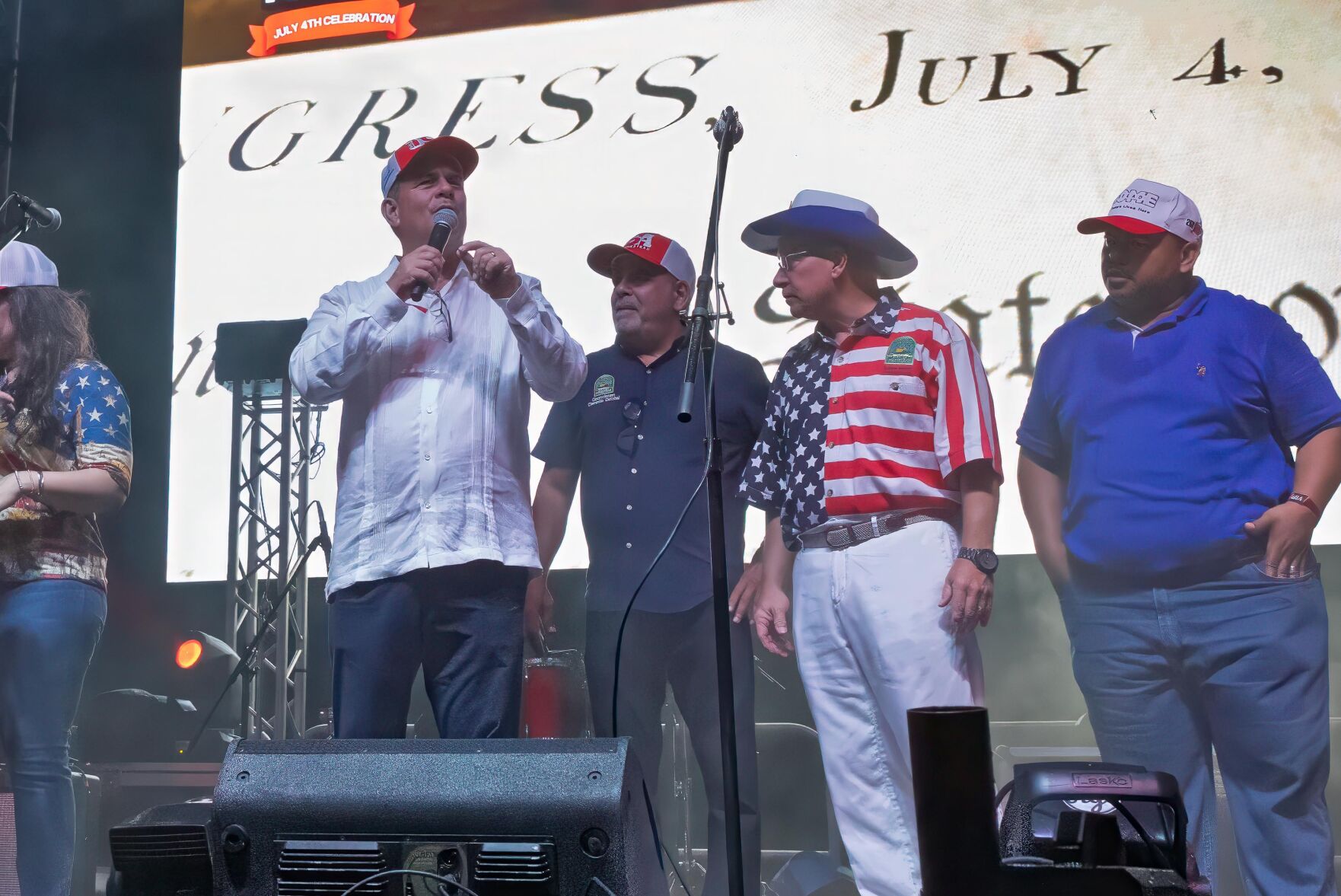 Mayor Steve Losner 250th 4th of July