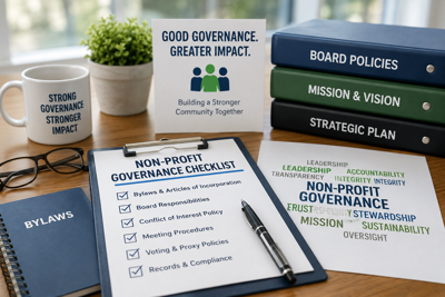 A Good Time for Non-Profits to Review Their Governance Practices