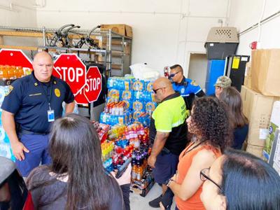 In the exhausting weeks of the Surfside Condo Search and Rescue efforts, Brightseasons members  delivered beverages and snacks for first responders.