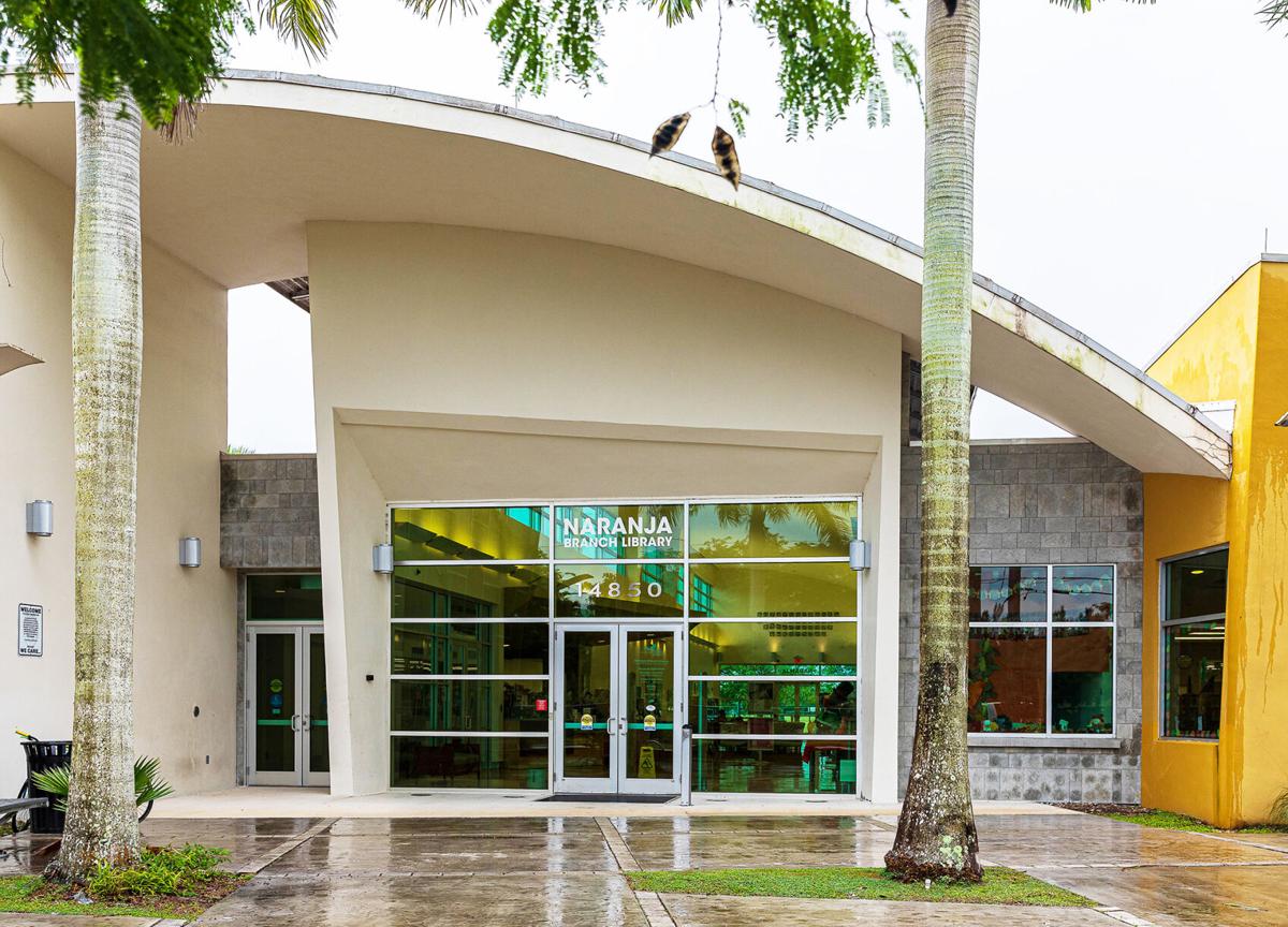 The Naranja Branch Library is located at 14850 Southwest 280th Street, Miami.