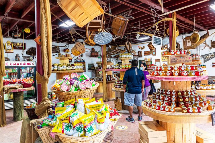 Plan to spend a little time perusing the different  products at Redland Ranch