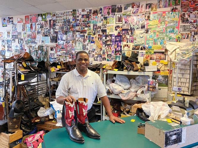 James Jackson, Owner of J.A.W. Shoe Repair and Sewing