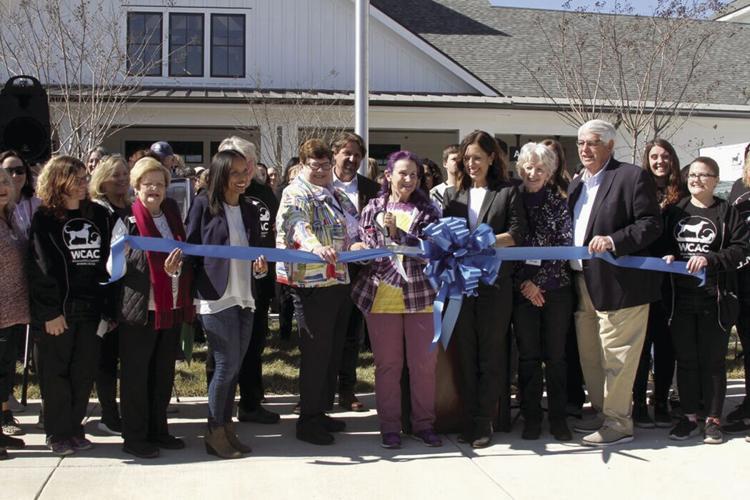 The ribbon is cut on the new Williamson County Animal Center facility