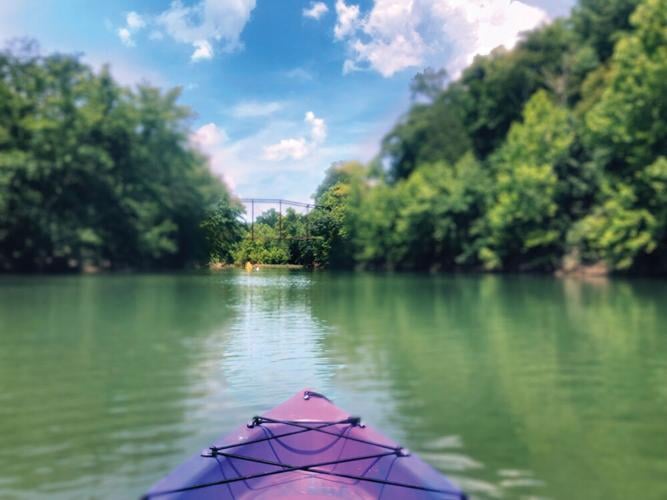 Kayaking the Buffalo River in Linden, TN