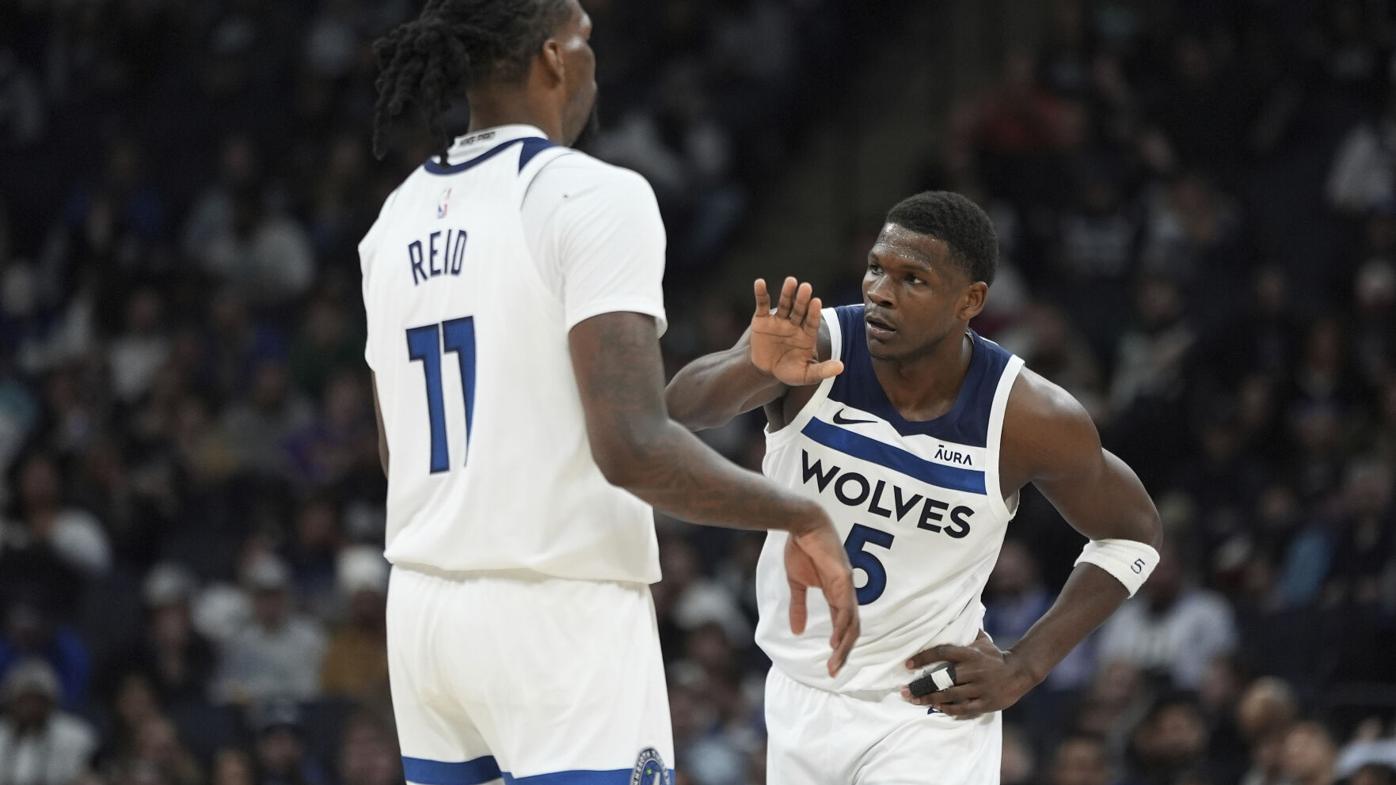 Timberwolves beat Pistons 106-91 to hit 50-win mark for 5th time in franchise's 35 seasons