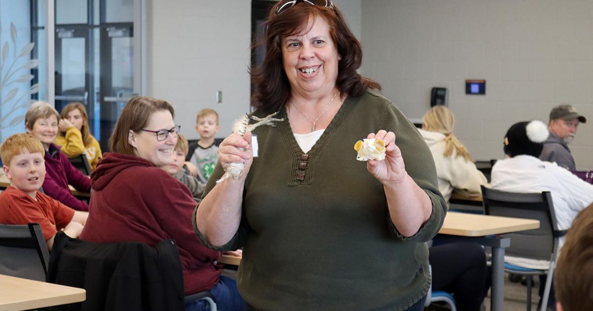 Rachel Rienstra Wildlife expert teaches raptor conservation at interactive program ...