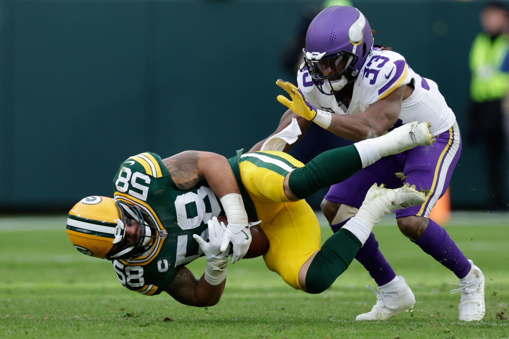 McCarthy, Vikings offense struggle in 2nd half against Packers