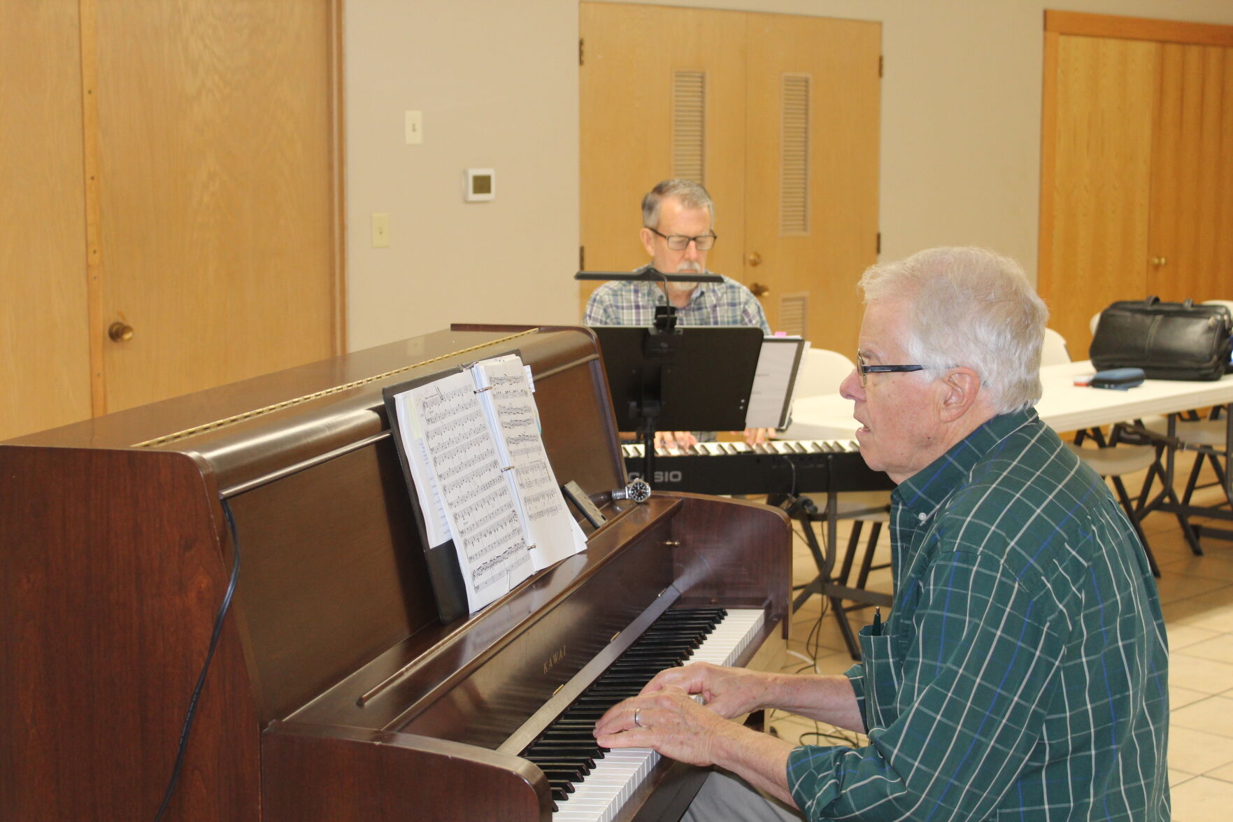 Pianists pair practices coordination communication collaboration