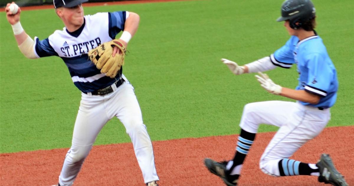 St. Peter baseball heads into playoffs with 7-1 win over TCU | Sports ...