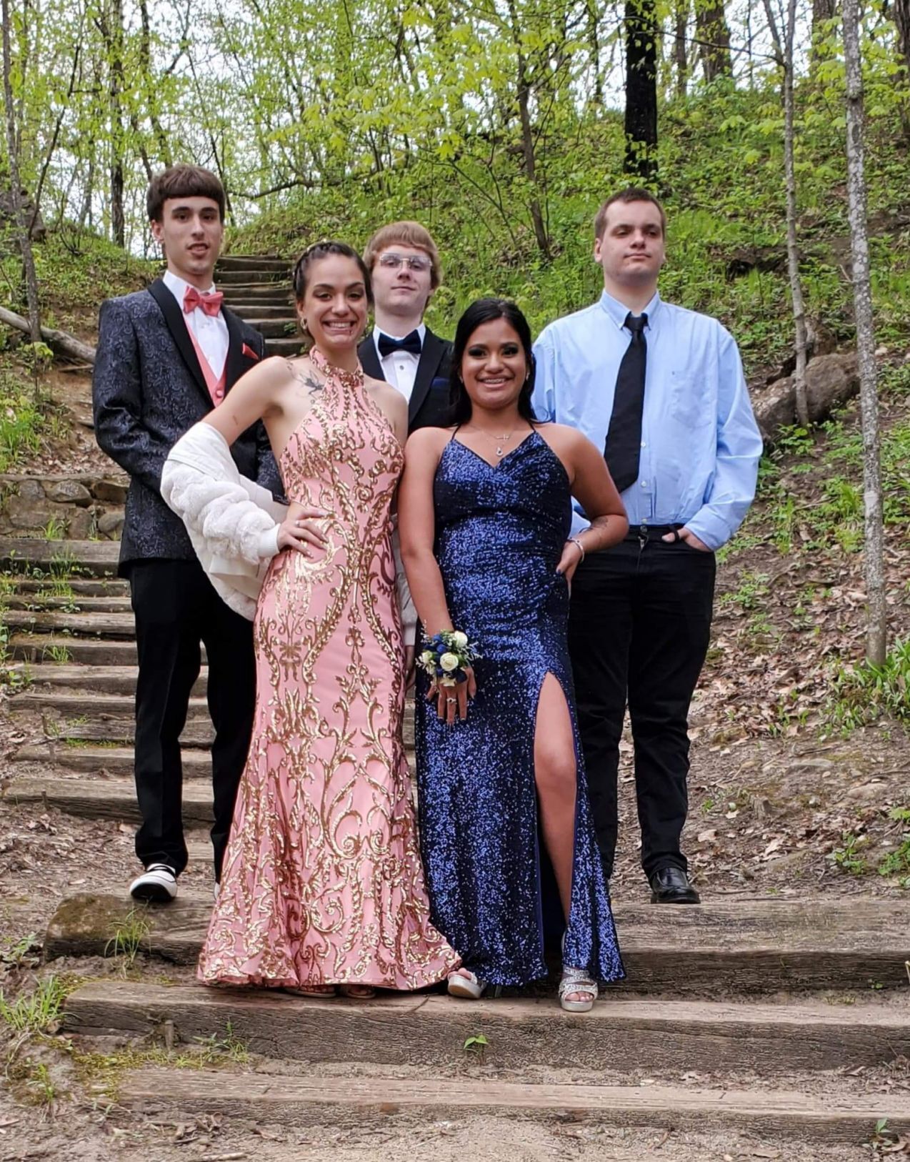 OHS Prom group of Owatonna students