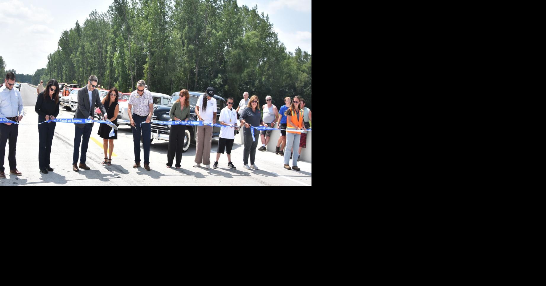 Highway 93 open after three years of construction