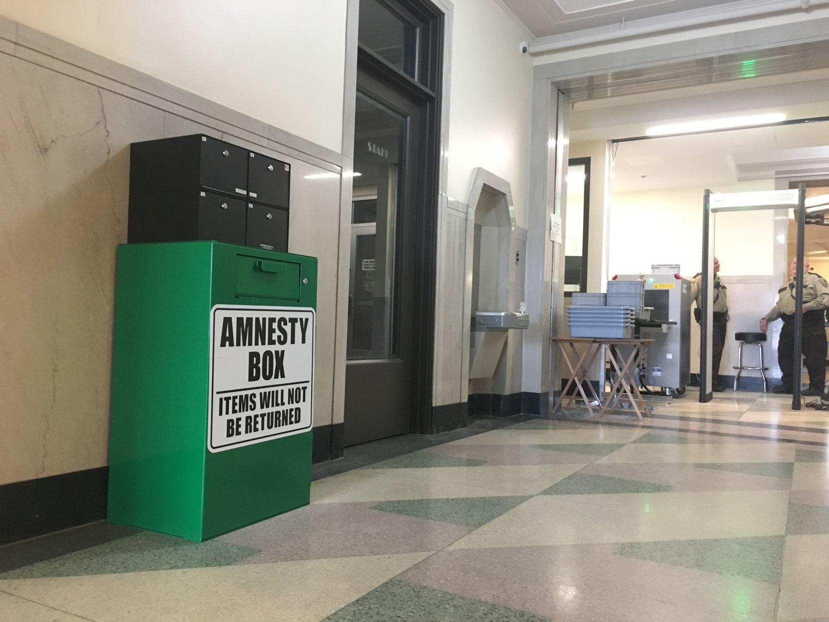 Amnesty boxes provide courthouse visitors a final chance to avoid charges News