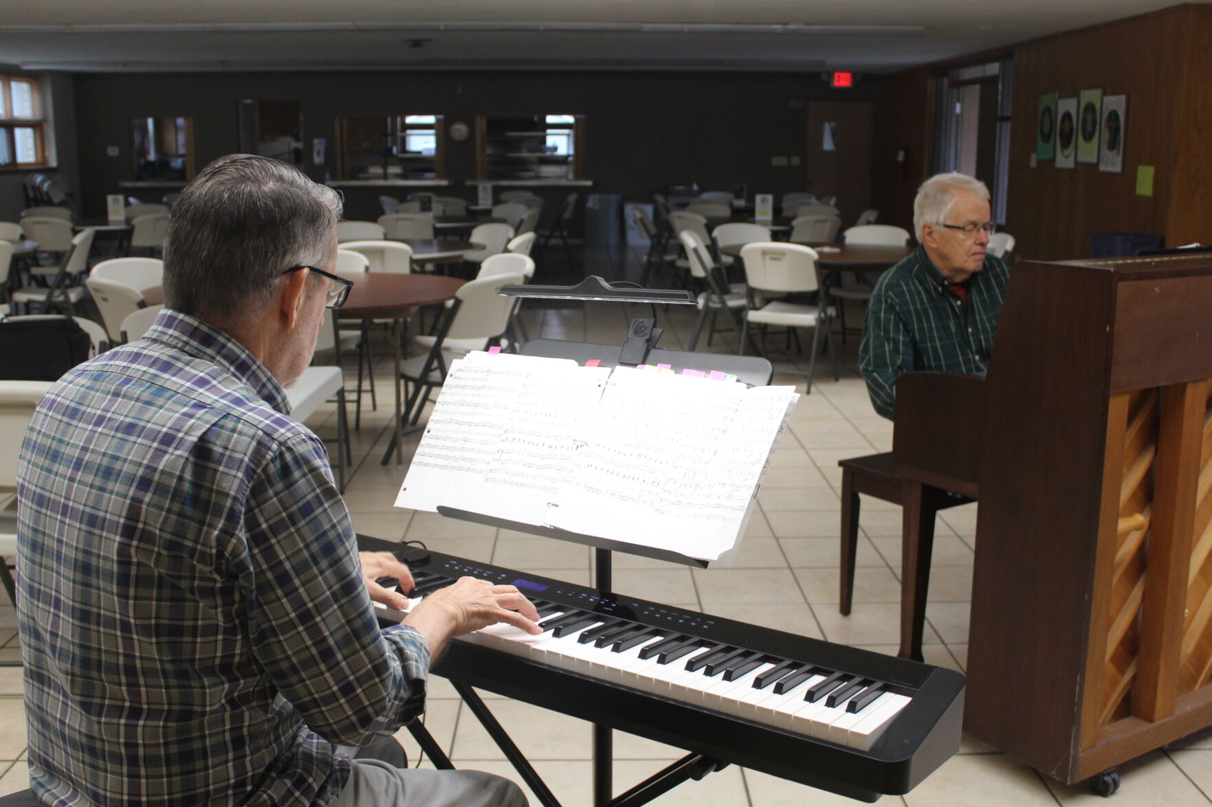 Pianists pair practices coordination communication collaboration