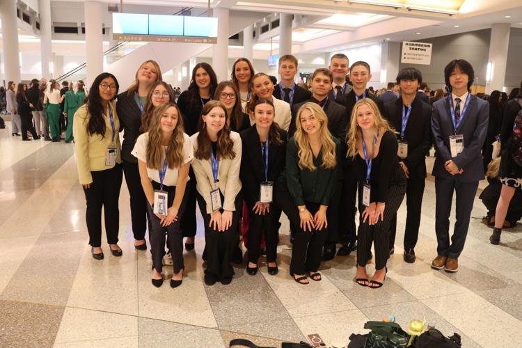Deca School Program DECA students take center stage at school board meeting | News ...
