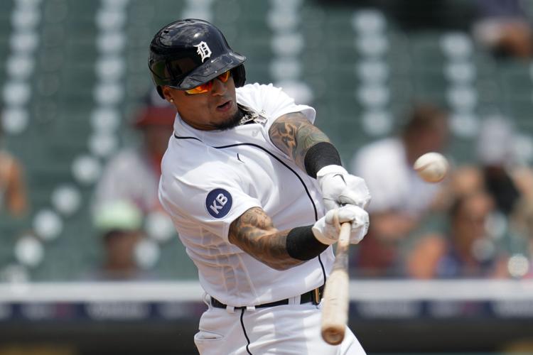 Famous dad watches as Tigers' Kody Clemens makes MLB debut