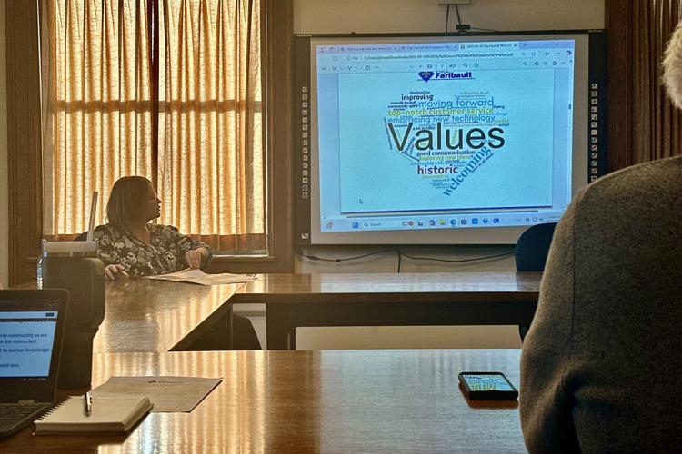 Buckham Memorial Library shares values, vision at City Council work