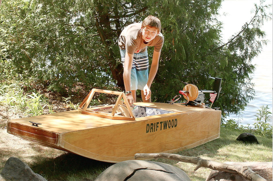 Young Northfielder launches his career in boat building ...