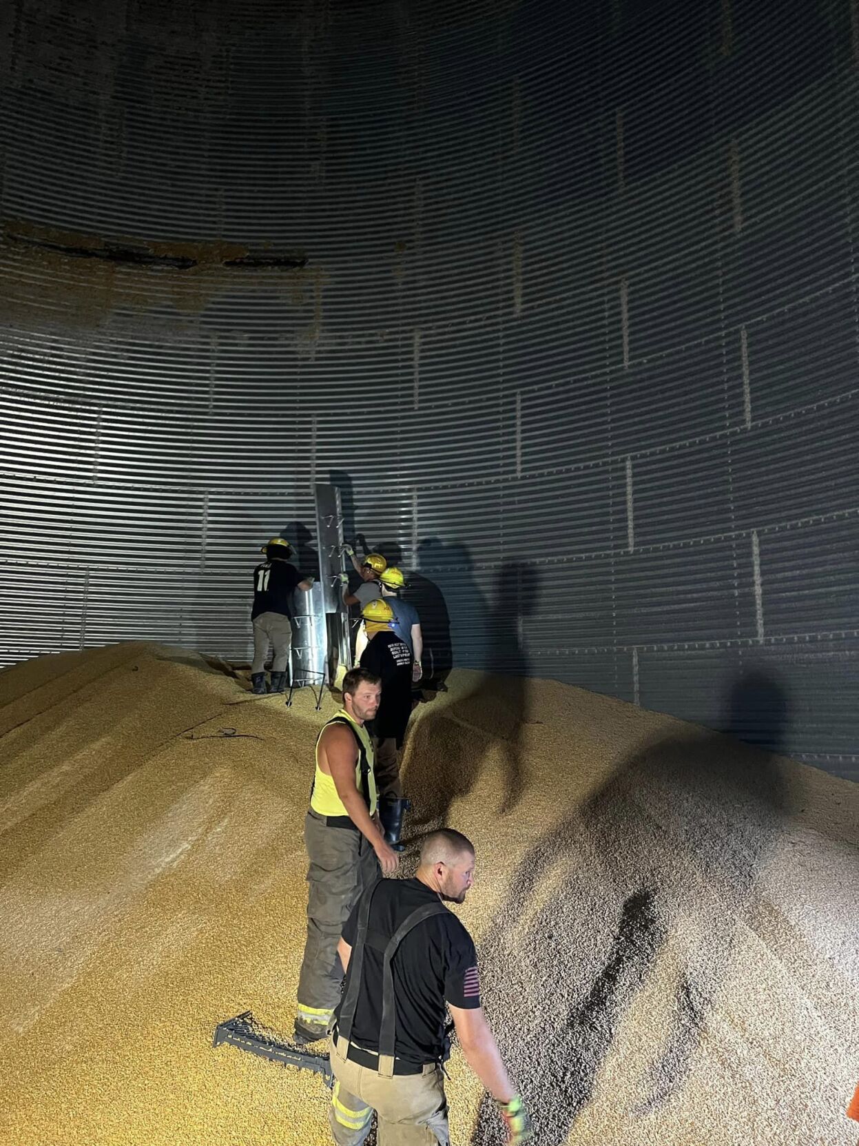 PHOTOS: Le Center Fire Department conducts grain bin emergency training ...