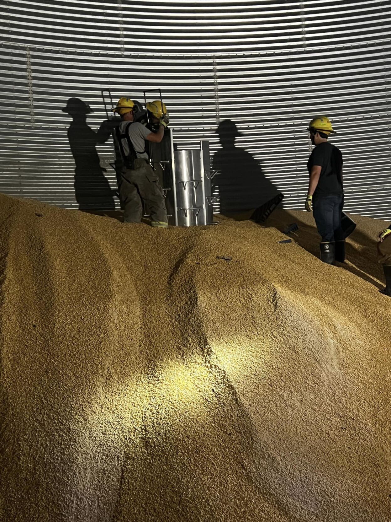 PHOTOS: Le Center Fire Department conducts grain bin emergency training ...