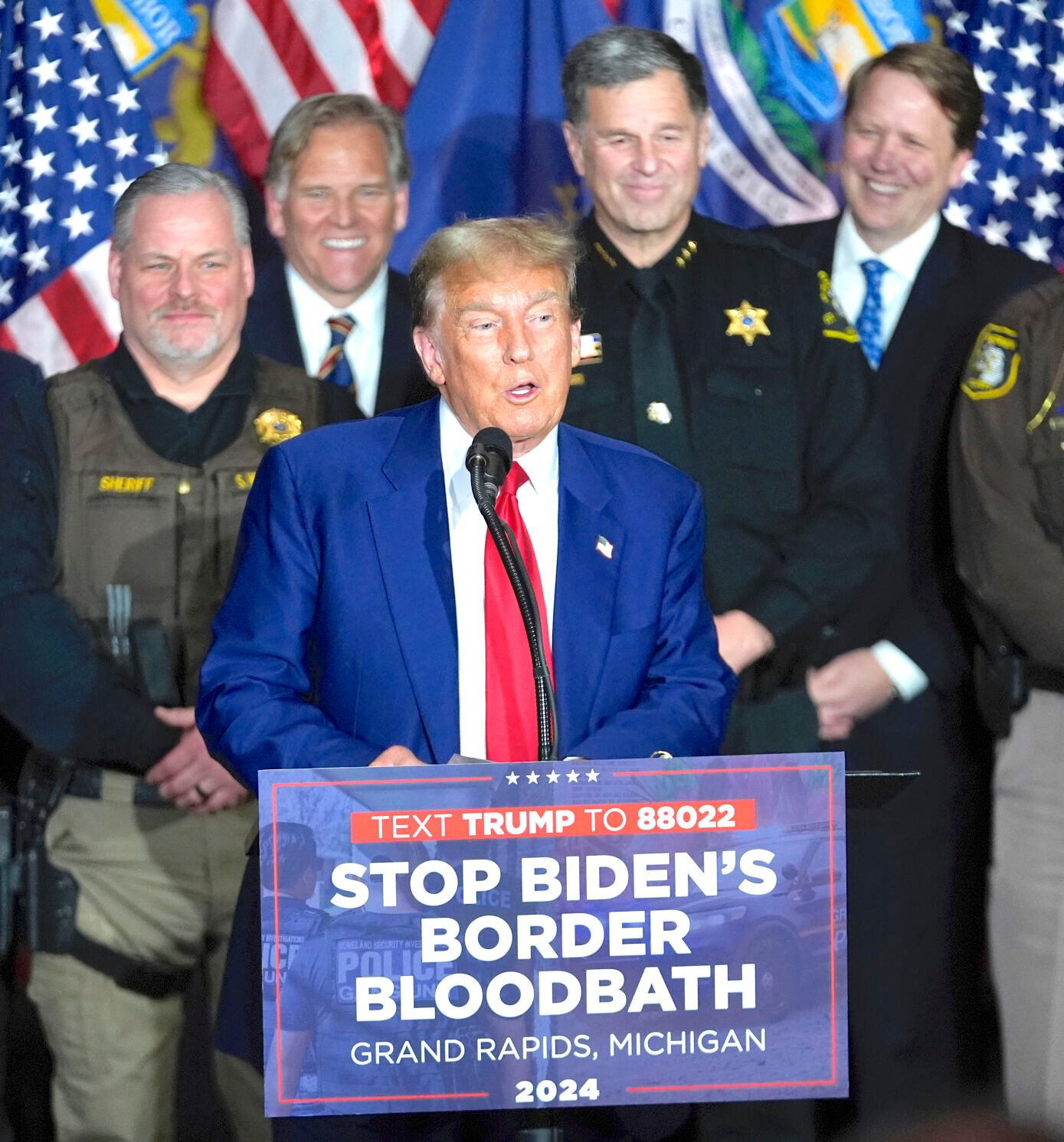 Trump Accuses Biden Of Causing A Border 'bloodbath' | State ...