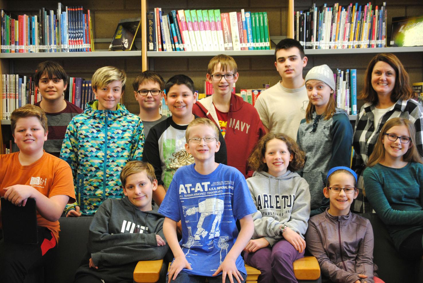 Northfield Middle School mathletes take first place in division for