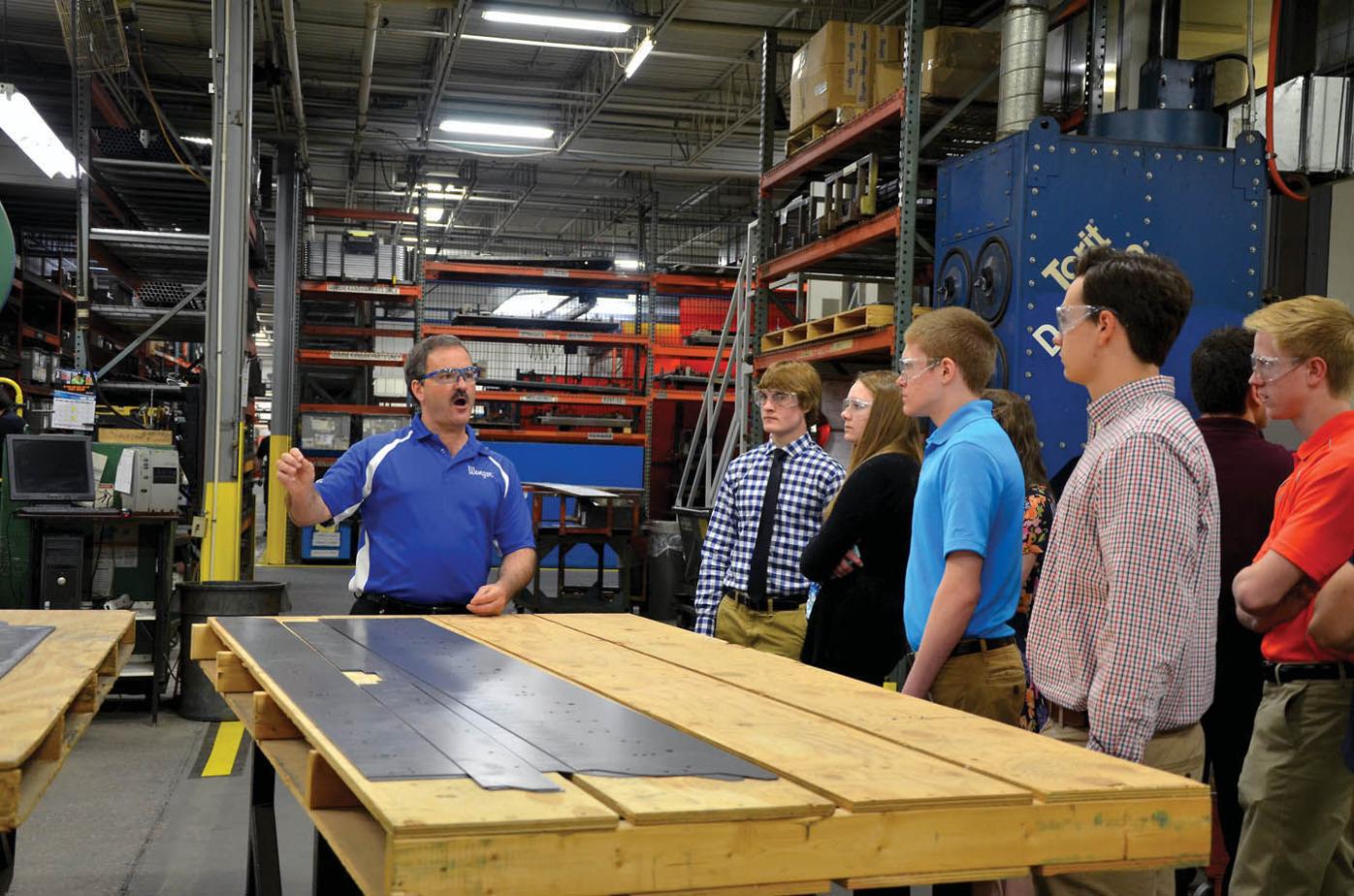 Students get exposure to local employers during Made in Owatonna tour